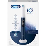 Braun iO Series 7N Sapphire Blue Voksen Vibrerende tandbørste Blå, El-tandbørste Blå, Voksen, Vibrerende tandbørste, Daglig pleje, Dyb rensning, Gum pleje, Sensitiv, Blegning, Blå, Rund, Batteri