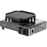 Campingaz Gasbrænder Camp'Bistro 3 med grillplade, Gaskomfur gaskoger Sølv/grå