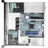 Chenbro RM143 1U Rackmount, Rack server kabinet Sort