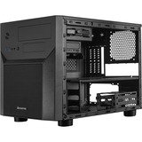 Chieftec CI-02B-OP computeretui Terning Sort, Cube sag Sort, Terning, PC, Sort, micro ATX, Mini-ITX, SPCC, Hjemme/kontor