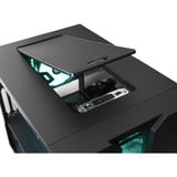 Chieftec Chieftronic M2 Terning Sort, Towerkabinet Sort, Terning, PC, Sort, micro ATX, Mini-ITX, SPCC, Hærdet glas, Spil