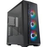 Cooler Master Towerkabinet Sort