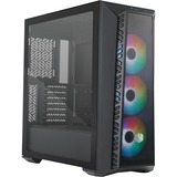 Cooler Master Towerkabinet Sort