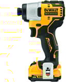 DEWALT Batteri slagboremaskine DCF801D2, 12Volt, 1/4", Schlagskruemaskine Gul/Sort