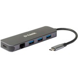 D-Link Docking station Sølv