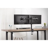 Digitus DA-90400 skærmbeslag og -stativer 81,3 cm (32") Sort Skrivebord Sort, Klemme, 8 kg, 38,1 cm (15"), 81,3 cm (32"), 100 x 100 mm, Sort