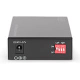Digitus Gigabit PoE mediekonverter, RJ45 / SC, SM, PSE, Media Converter 