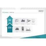 Digitus Gigabit PoE mediekonverter, RJ45 / SC, SM, PSE, Media Converter 