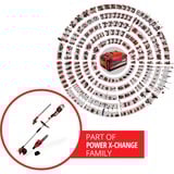 EINHELL 3410901 børsteskærer & strengtrimmerer Batteri Sort, Rød, Græs trimmer Rød/Sort, Sort, Rød, Batteri, 18 V