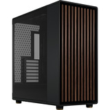 Fractal Design North XL RC Charcoal Black TG Dark, Towerkabinet Sort/træ