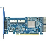 HighPoint Rocket 1628A PCIe Gen5 x16 til 4-MCIOx8 NVMe Switch Adapter, Interface card 