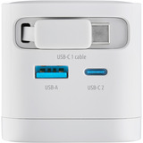 Intenso Strømforsyning W65ACIC GaN, Oplader Hvid