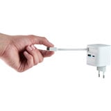 Intenso Strømforsyning W65ACIC GaN, Oplader Hvid