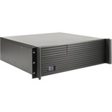 Inter-Tech IPC 3U-K-340L, Server boliger Sort