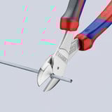 KNIPEX 74 05 200, Skære tang Rød/Blå