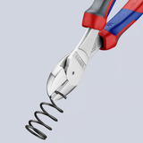 KNIPEX 74 05 200, Skære tang Rød/Blå