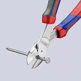 KNIPEX 74 05 200, Skære tang Rød/Blå