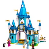 LEGO Disney Princess Askepot og prinsens slot, Bygge legetøj Byggesæt, 5 År, Plast, 365 stk, 846 g
