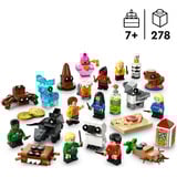 LEGO Julekalender 2025, Bygge legetøj Byggesæt, 7 År, Plast, 278 stk, 405 g