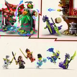 LEGO Ninjago Showdown ved træhuset med ninja-cyklen, Bygge legetøj 