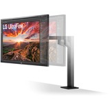 LG LED-skærm Sort