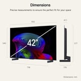 LG OLED42C6ELB.AEUD, OLED-TV Sort