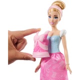 Mattel Disney Princess 2-i-1 Stories Askepot-modedukke med 2 klik på-overdele, 2 nederdele og 9 stk. tilbehør Disney Princess 2-i-1 Stories Askepot-modedukke med 2 klik på-overdele, 2 nederdele og 9 stk. tilbehør, Mode dukke, Hunstik, 3 År, Dreng/Pige, 293 mm, 40 g