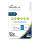 MediaRange USB-stik Hvid/Lyseblå