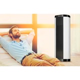 Midea NTH20-17BR, Varmeblæser Hvid/Sort