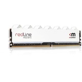 Mushkin Redline hukommelsesmodul 64 GB 2 x 32 GB DDR4 3200 Mhz Hvid, 64 GB, 2 x 32 GB, DDR4, 3200 Mhz, 288-pin DIMM, Hvid