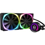 NZXT Kraken Z63 RGB Processor Alt-i-en væskekøler 14 cm Sort, Vandkøling Sort, Alt-i-en væskekøler, 14 cm, 91,19 kubikfod/min., Sort