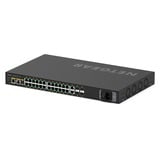 Netgear GSM4230P Administreret L2/L3 Gigabit Ethernet (10/100/1000) Strøm over Ethernet (PoE) 1U Sort, Switch Administreret, L2/L3, Gigabit Ethernet (10/100/1000), Strøm over Ethernet (PoE), Stativ-montering, 1U