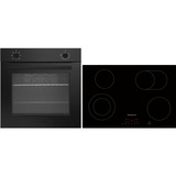 Respekta 15110000000726, Komfur sæt Sort