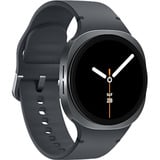 Samsung Galaxy Watch 8 3,3 cm (1.3") AMOLED 40 mm Digital 438 x 438 pixel Berøringsskærm 4G Grafit Wi-Fi GPS (satellit), SmartWatch grå, 3,3 cm (1.3"), AMOLED, Berøringsskærm, 32 GB, GPS (satellit), 30 g