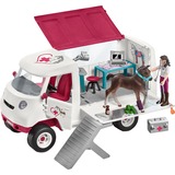 Schleich HORSE CLUB Mobile Vet with Hanoverian Foal, Spil figur 5 År, Flerfarvet