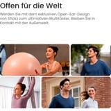 Shokz OpenFit Air, weiss Headset Trådløs Ørekrog Opkald/Musik/Sport/Hverdag Bluetooth Hvid, Hovedtelefoner Hvid, weiss, Trådløs, Opkald/Musik/Sport/Hverdag, 50 - 16000 Hz, Headset, Hvid