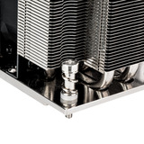 SilverStone SST-XE02-AM5B, CPU køler aluminium/Sort