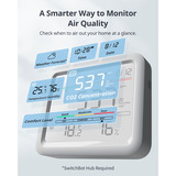 SwitchBot Meter Pro CO2, CO2-meter Hvid
