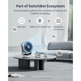 SwitchBot Meter Pro CO2, CO2-meter Hvid