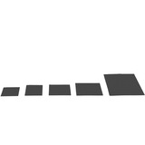 Thermal Grizzly Carbonaut 25x25x0,2 mm, Termiske puder Sort