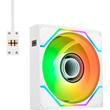 Thermaltake CL-F265-PL12SW-A, Sag fan Hvid