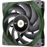 Thermaltake Toughfan 12 Racing Green High Static Pressure Radiator Fan Universel Ventilator 12 cm Grøn 1 stk, Sag fan Grøn, Ventilator, 12 cm, 500 rpm, 2000 rpm, 58,35 kubikfod/min., Grøn