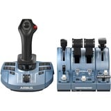 Thrustmaster TCA Captain Pack X Airbus Edition Sort, Grå USB Joystick + håndtag til motorstyring Analog PC, Xbox, Sæt Sort, Joystick + håndtag til motorstyring, PC, Xbox, Retningsknapper, Knappen Menu, Knappen Vælg, Knappen Del, View button, Analog, Ledningsført, USB