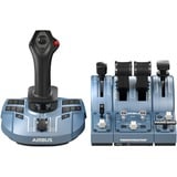 Thrustmaster TCA Captain Pack X Airbus Edition Sort, Grå USB Joystick + håndtag til motorstyring Analog PC, Xbox, Sæt Sort, Joystick + håndtag til motorstyring, PC, Xbox, Retningsknapper, Knappen Menu, Knappen Vælg, Knappen Del, View button, Analog, Ledningsført, USB