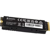 Verbatim Vi7000G 4 TB M.2 PCI Express 4.0 NVMe, Solid state-drev Sort, 4 TB, M.2, 7000 MB/s