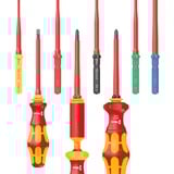 Wera Kraftform Kompakt VDE 16 Universal 1 Tool Finder, 16 dele, Skruetrækker Rød/Gul