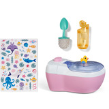 ZAPF Creation BABY born Toilet, Dukker møbler BABY born Toilet, Dukke, toilet, 3 År, Batterier påkrævet, Lydeffekter understøttet