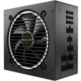 be quiet! Pure Power 12 M enhed til strømforsyning 750 W 20+4 pin ATX ATX Sort, PC strømforsyning Sort, 750 W, 100 - 240 V, 820 W, 50 - 60 Hz, 10/5 A, Aktiv