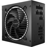 be quiet! Pure Power 13 M | 550W enhed til strømforsyning 20+4 pin ATX ATX Sort, PC strømforsyning Sort, 550 W, 100 - 240 V, 600 W, 50/60 Hz, 10 A, 5 A