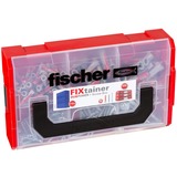 fischer FixTainer - DuoPower 536162, Dyvel Lys grå/Rød